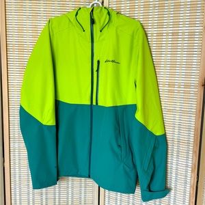 Eddie Bauer Powder Search Ski Jacket- Spring Green Sz Medium